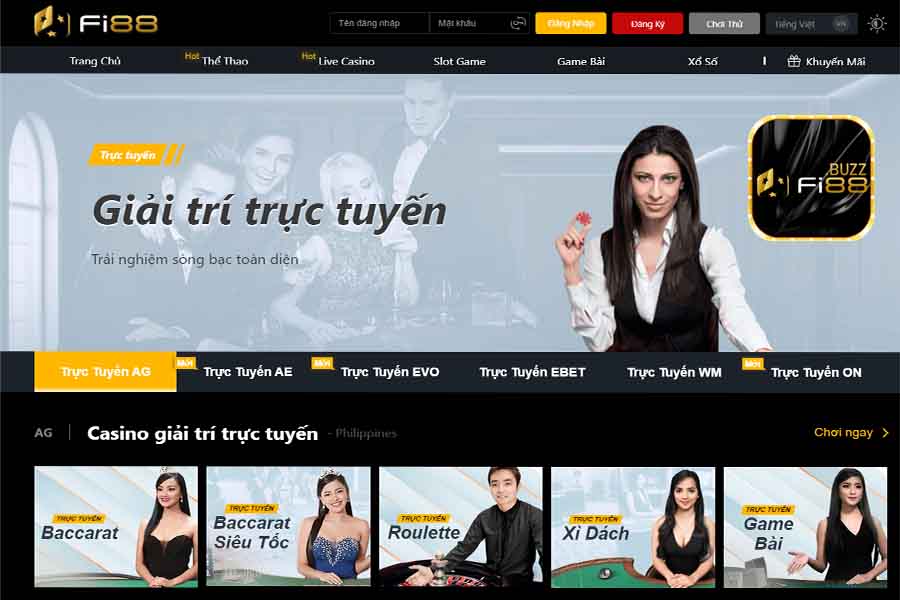 Đánh bài trực tuyến Fi88