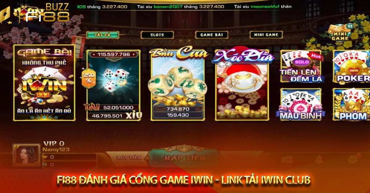 Sản phẩm game nào nổi trội và thú vị nhất ở iwin