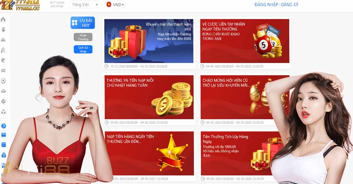 Các chương trình khuyến mãi của 777 jili hấp dẫn game thủ