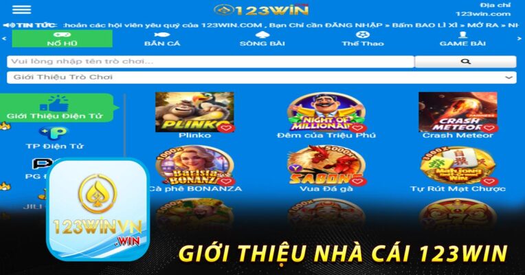 Giới thiệu nhà cái 123win