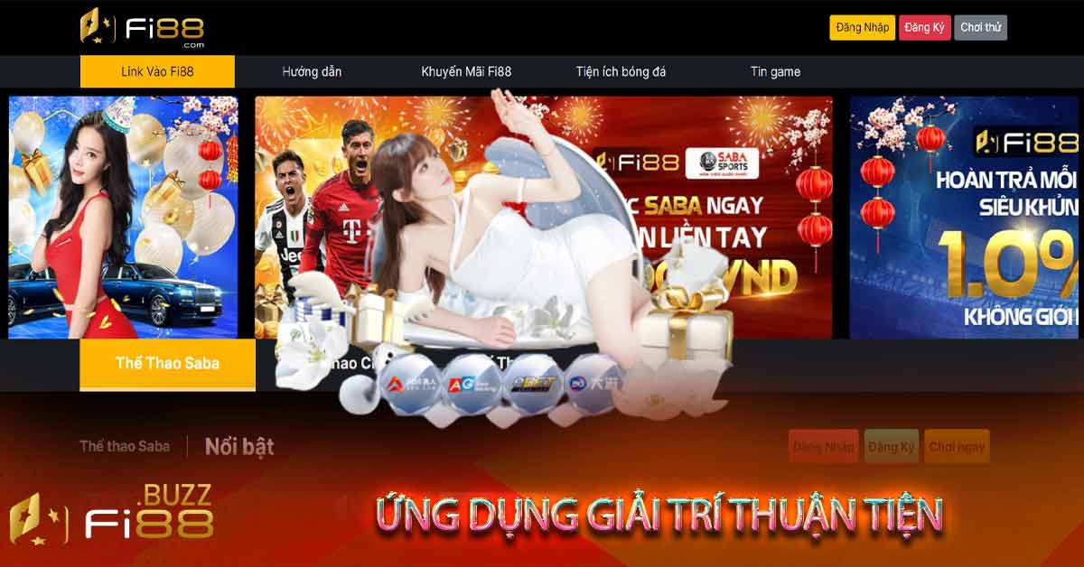 ứng dụng giải trí thuận tiện